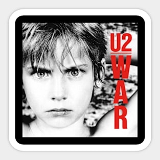 U2 - War Sticker